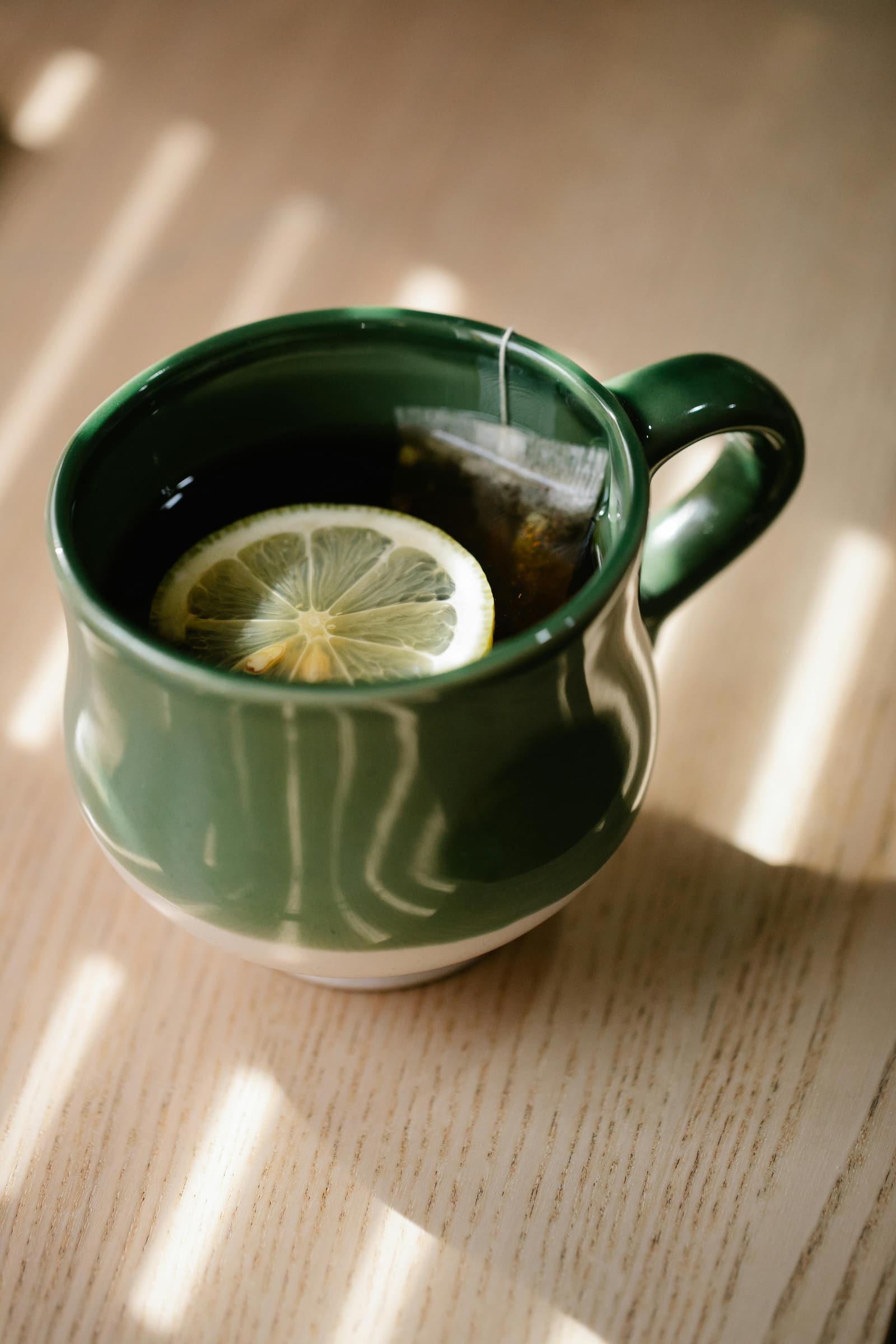 Un thé au citron pendant qu'on discute de votre projet